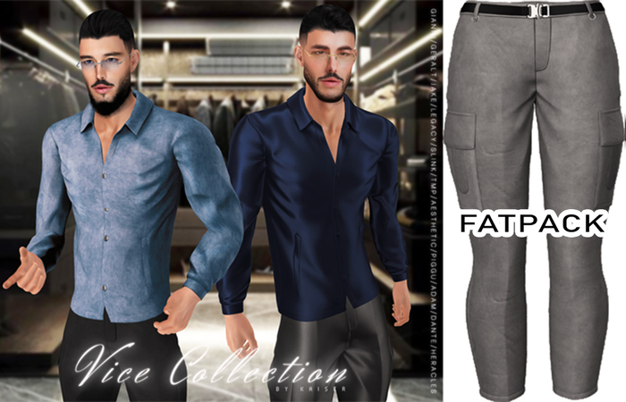 Kaiser - High-Rise Pants Suede Fatpack