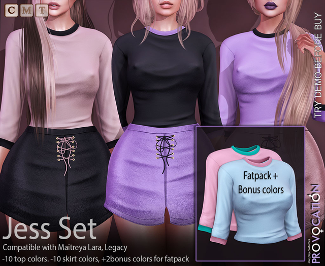 [Provocation] Jess Top-Fatpack