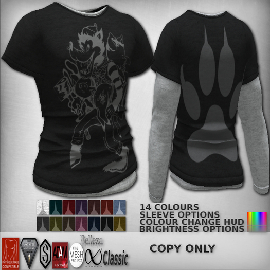 *DCDM* D-Shirt: Wolf (Add)