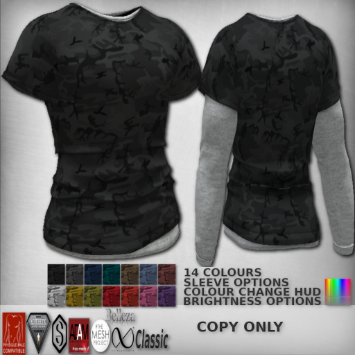 *DCDM* D-Shirt: Camo (Add)