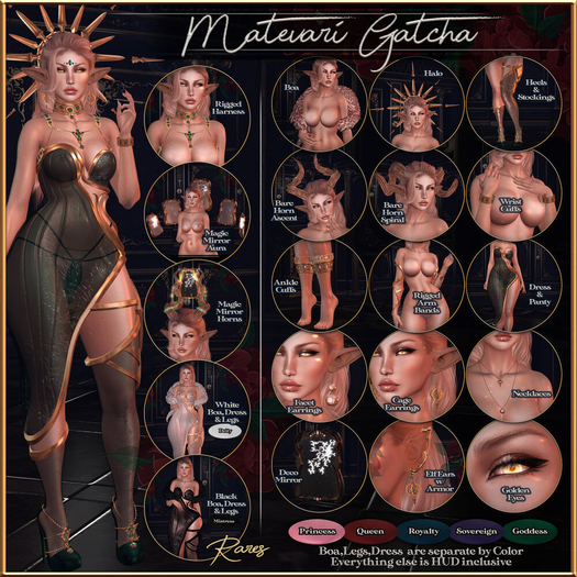 :[P]:- Matevari - Dress Princess - FREYA