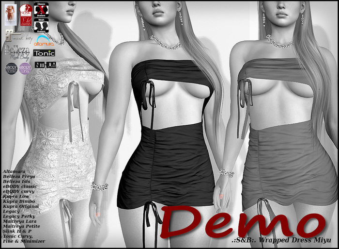 .:S&B:. Wrapped Dress Miyu Demo (unpacked)