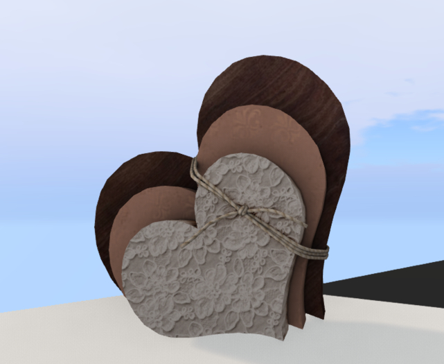 Sparrows Nest Tripple Heart Coffee & Cream