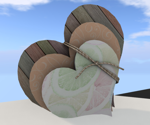Sparrows Nest Muted Candy Tripple Heart