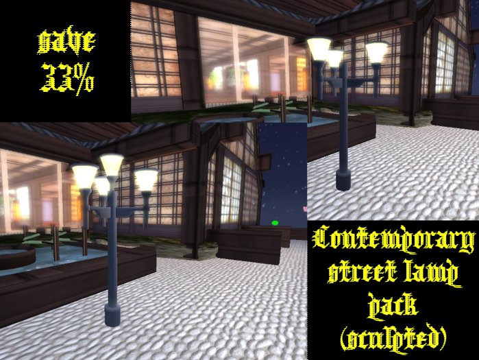 Contemporary Street Lamp Pack