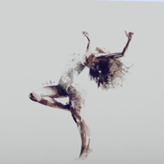 Tall Canvas Little dancer wall art
