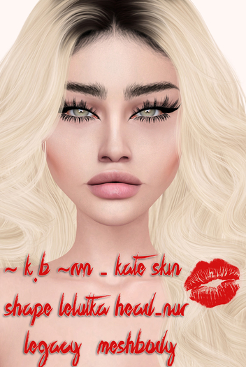 ~ K.B ~rvn - Kate skin SHAPE LeLUTKA Head-Nuri[LEGACY]