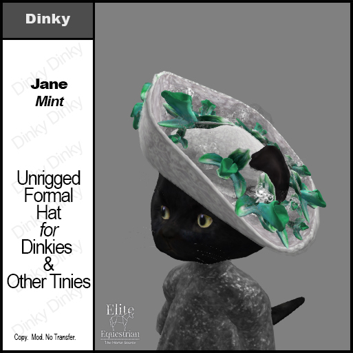 *E* Dinky Hat Jane Mint [Add & Click to Open]
