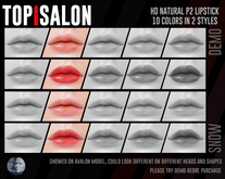 TOP1SALON - HD NATURAL P2 LIPSTICK (Genus) DEMO