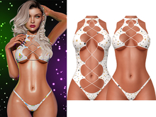 Janet Laced Up Bikini and Swimsuit [Unicorn Gold] - Maitreya Lara (+Petite) • Legacy • Reborn