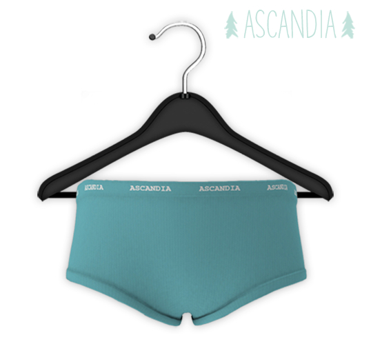 Ascandia // Baby Underwear Teal