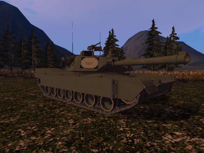 M1A2 Abrams Olive (Green)