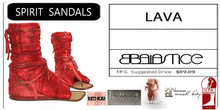 Baiastice_Spirit Sandals-Lava