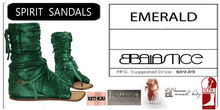 Baiastice_Spirit Sandals-Emerald