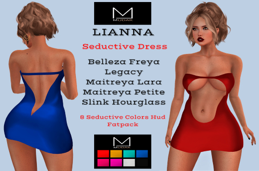 MUDAK - LIANNA DRESS FATPACK