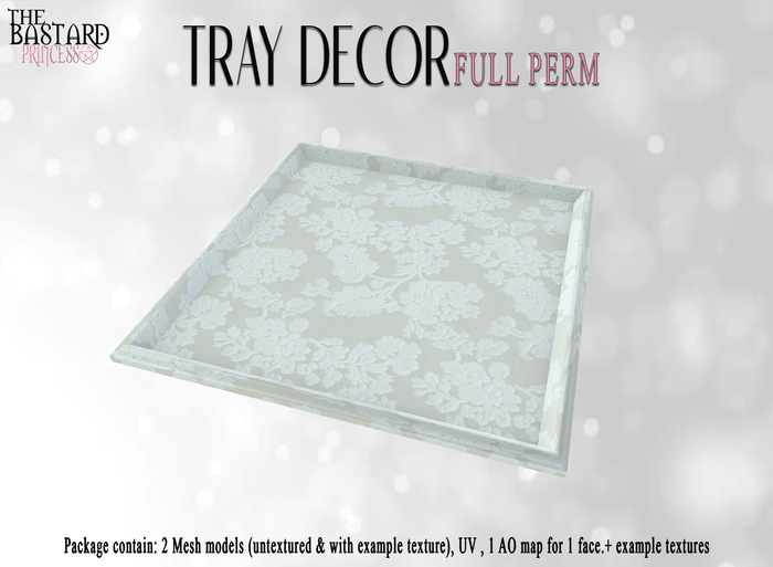 The Bastard Princess - Tray Decor FP