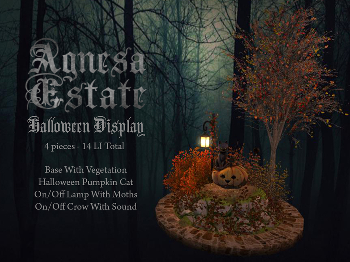 Agnesa Estate Halloween Display