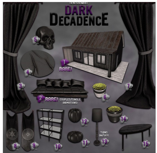 [Kres] Dark Decadence - 1 RARE