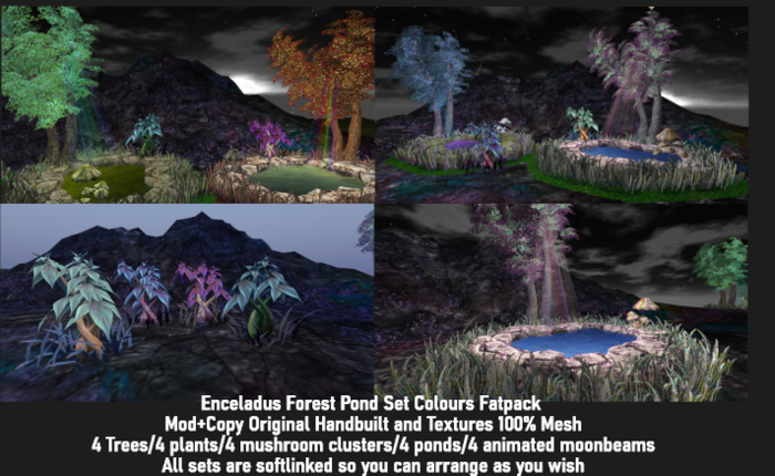 !_!ND Enceladus Forest Pond Set Colours Fatpack