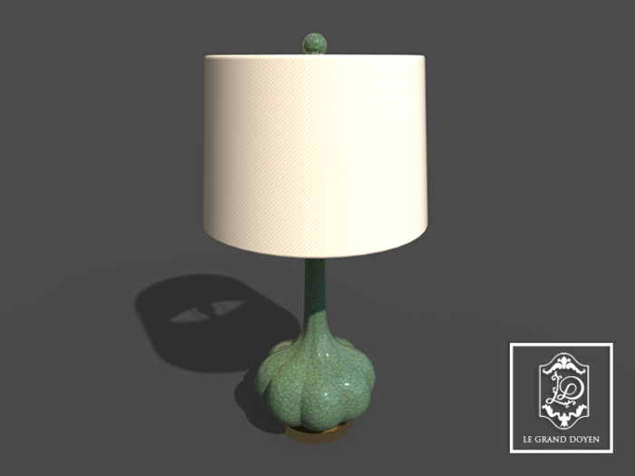 {{LGD}}  Celadon Lamp - Jade