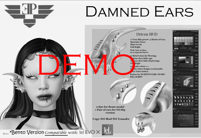 D*E*M*O  L'Emporio&PL::*Damned Ears*:: Ears  BENTO  V1.0