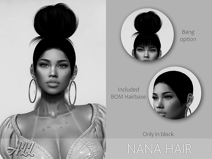 Nana hair bun [All Hair] Demo