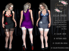 {AE} JULIA DRESS Maitreya Petite Legacy Perky Kupra