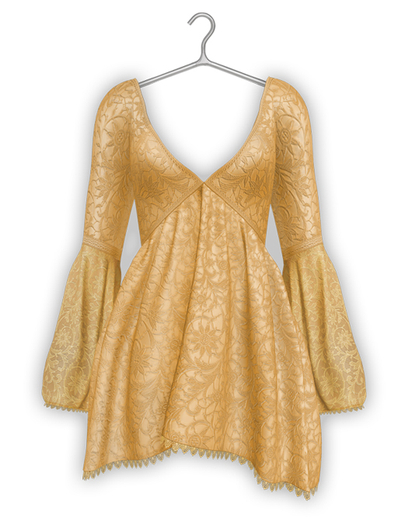 erratic / esti - dress / yellow (maitreya,lara petite)