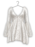 erratic / esti - dress / white (maitreya,lara petite)