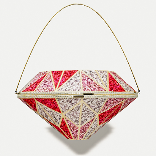 VERSATI ICE ME OUT DIAMOND HANDBAG RED (WEAR ME)