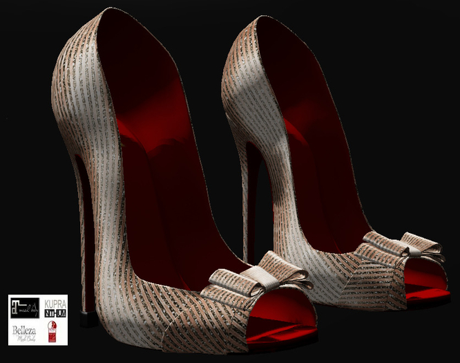 Mocha's Designs Rachel Heels Gold