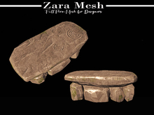 Zara Mesh - Landscape - Stone Altar - FULL PERM MESH