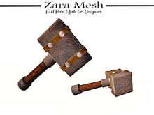 Zara Mesh - Weapons - Stone Hammer - FULL PERM MESH