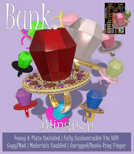 Bunk. Blingpop (FATPACK)