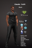 Res_Claudio Outfit Black