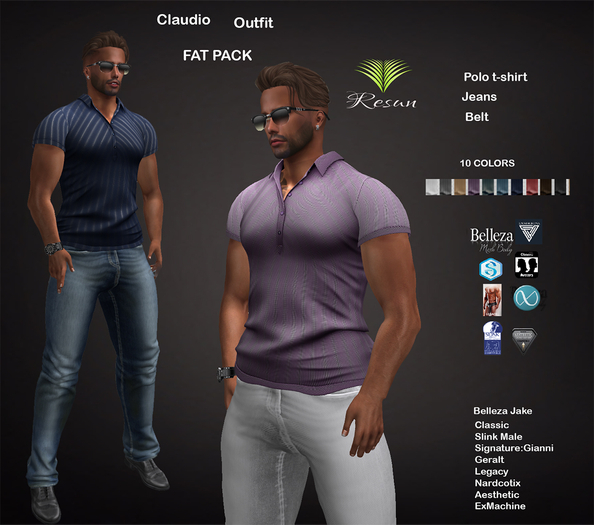 Res_Claudio Outfit Fat Pack
