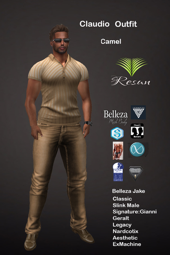 Res_Claudio Outfit Camel