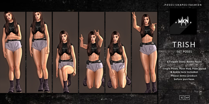 . MKN . Trish Set Poses 