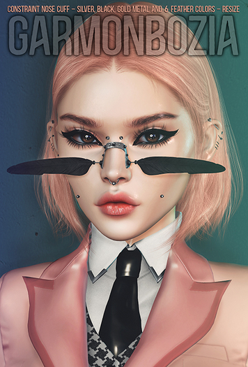 Garmonbozia ::: Constraint nose cuff GOLD pack 