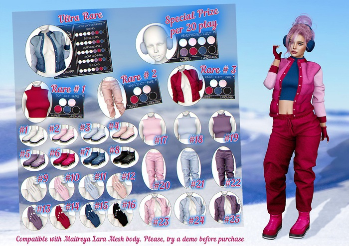 Amataria - Set "Lucy" # 1 RARE