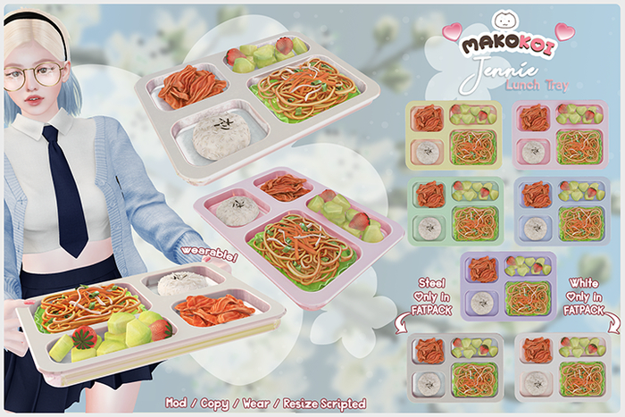 MAKOKOI . Jennie Lunch Tray . FAT PACK