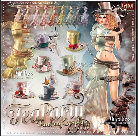 !dM TeaParty **LILAC** SteamDress (BOX #9 LARA)