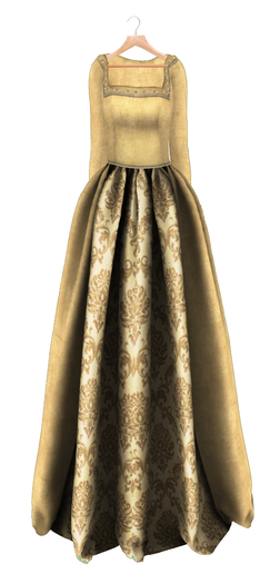 The Annex - Olivia Gown - Gold 