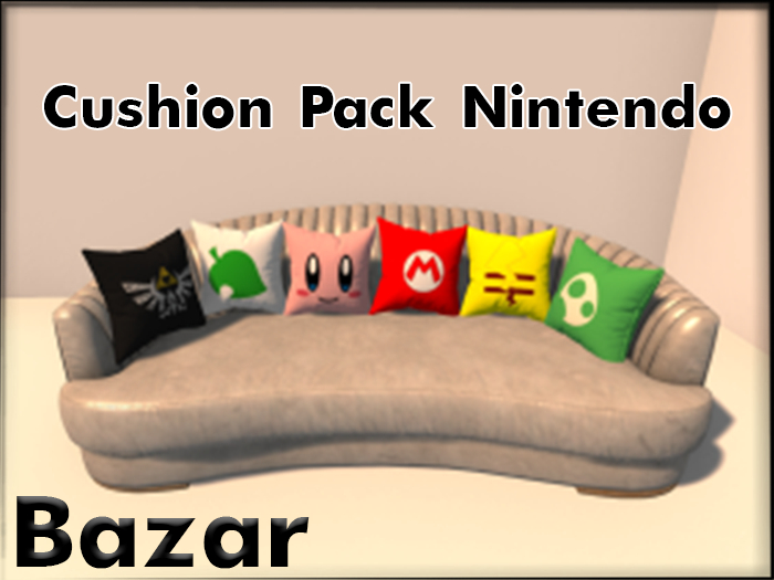 BAZAR - Cushions Pack Legend Video Games