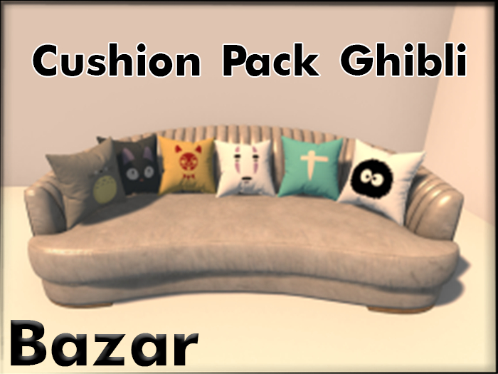 BAZAR - Cushions Pack GHIBLI