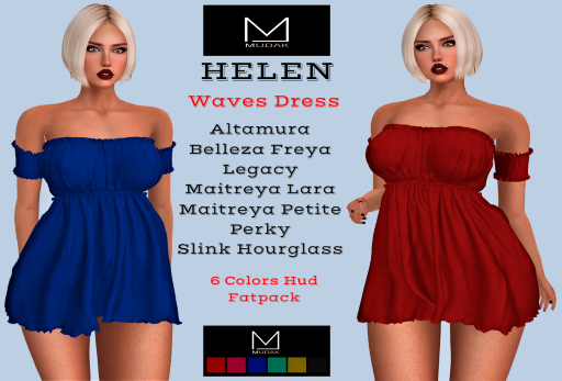MUDAK - HELEN DRESS FATPACK