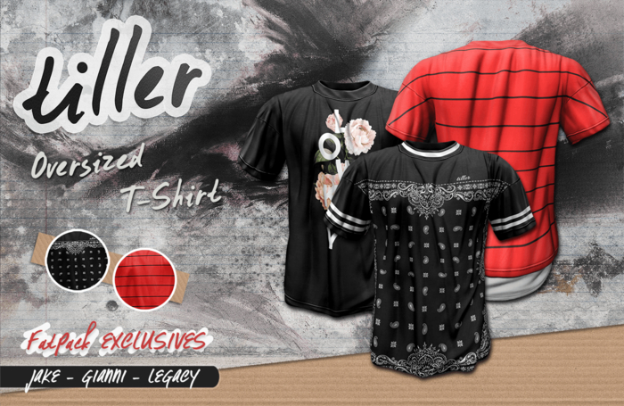 Tiller // Oversized T-Shirt (FATPACK)