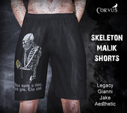Corvus : Skeleton Malik Shorts