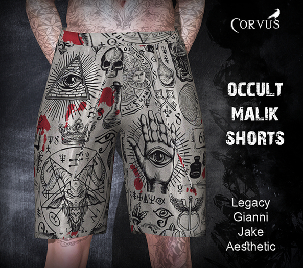 Corvus : Occult Malik Shorts (lucky prize inworld)