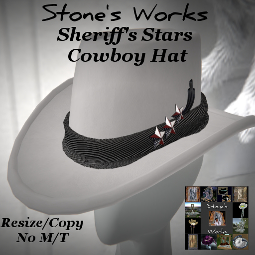Sheriff's Stars CB Hat Stone's Works